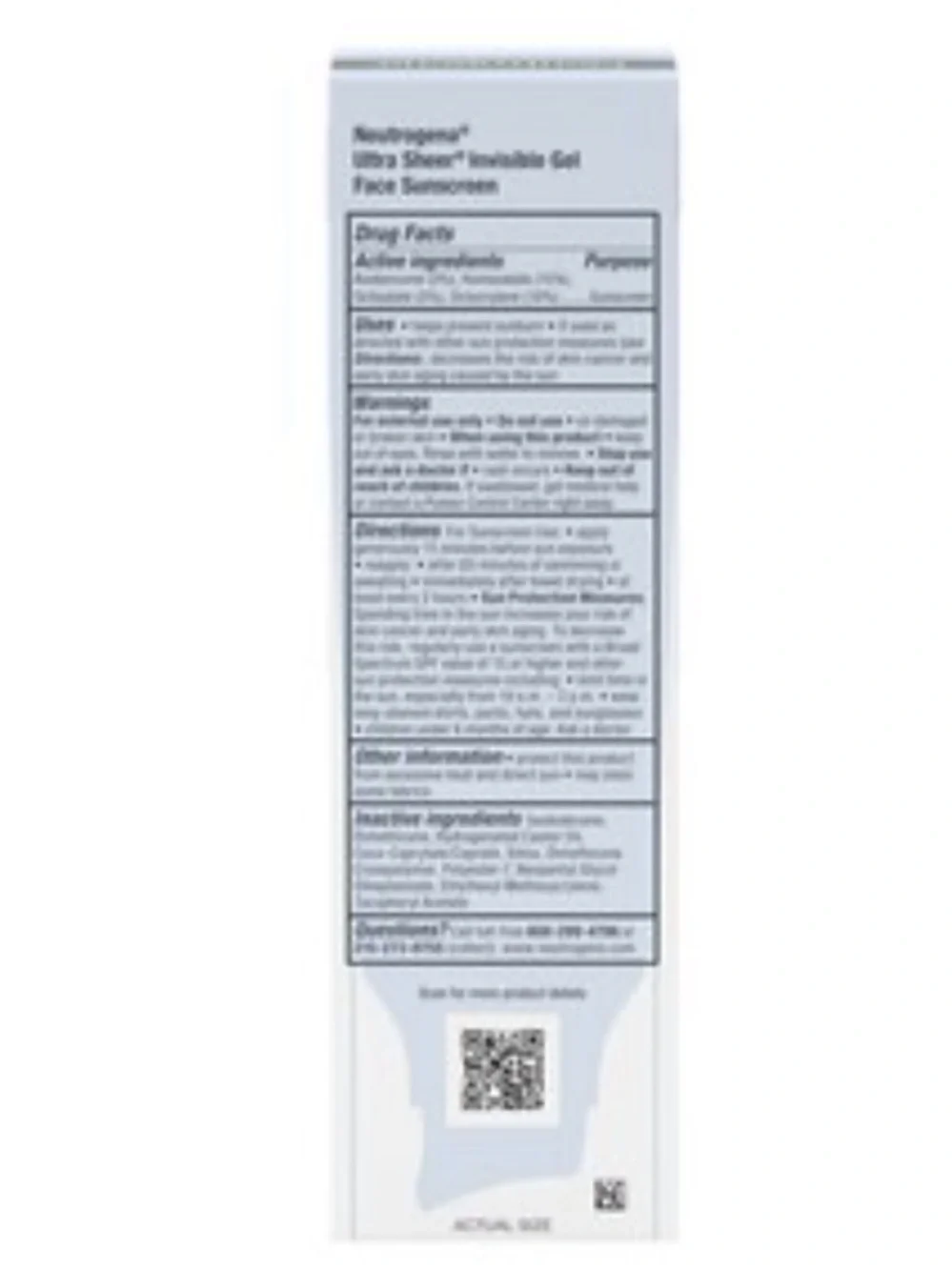 Neutrogena ultra sheer